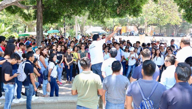 Se integran jóvenes estudiantes al proyecto encabezado por Samuel Gurrión