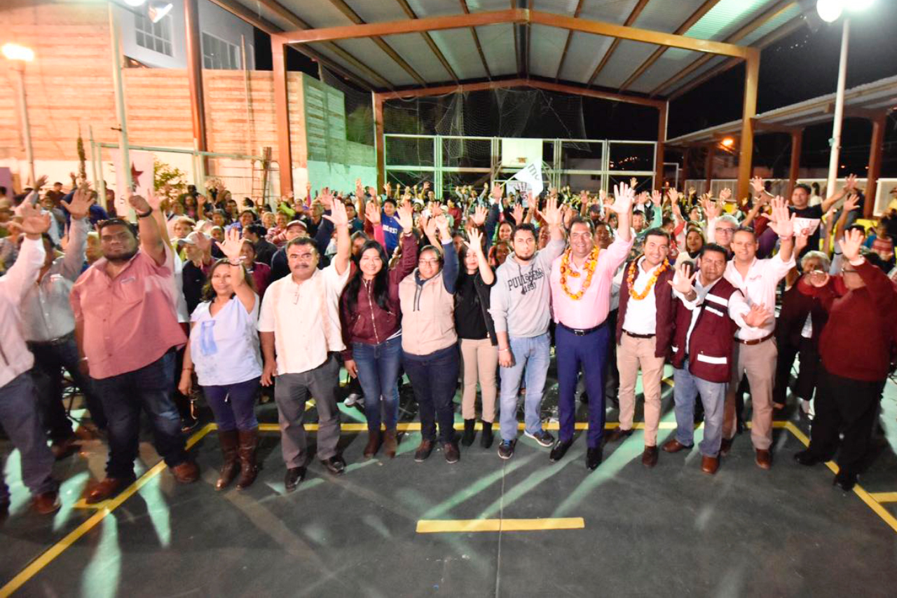Habitantes de la agencia de Dolores reiteran apoyo a Oswaldo García Jarquín