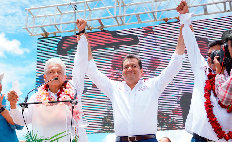 El cambio verdadero llegará a Oaxaca de Juárez con Oswaldo García: AMLO