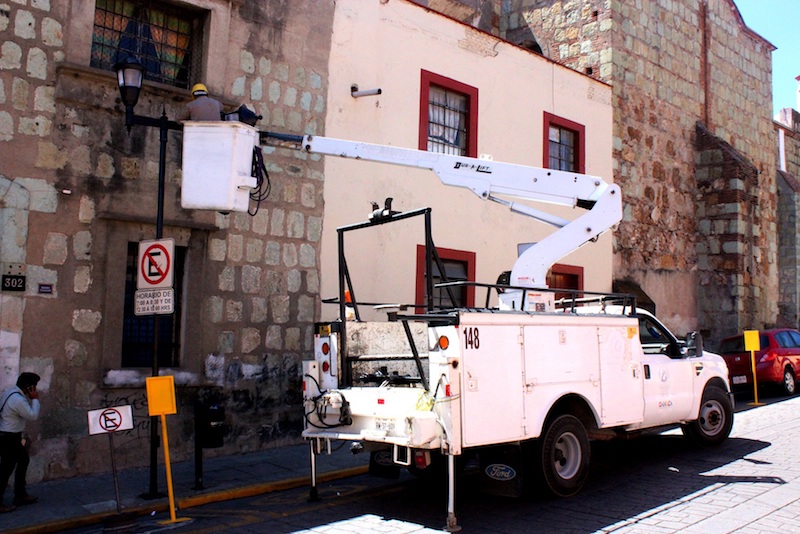 La capital oaxaqueña tendrá nuevo alumbrado público