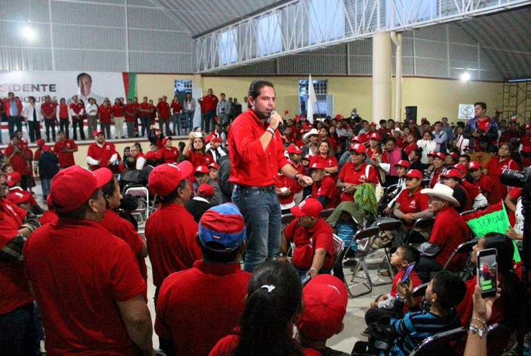 Contundente respaldo de Huajuapan a Raúl Bolaños Cacho Cué