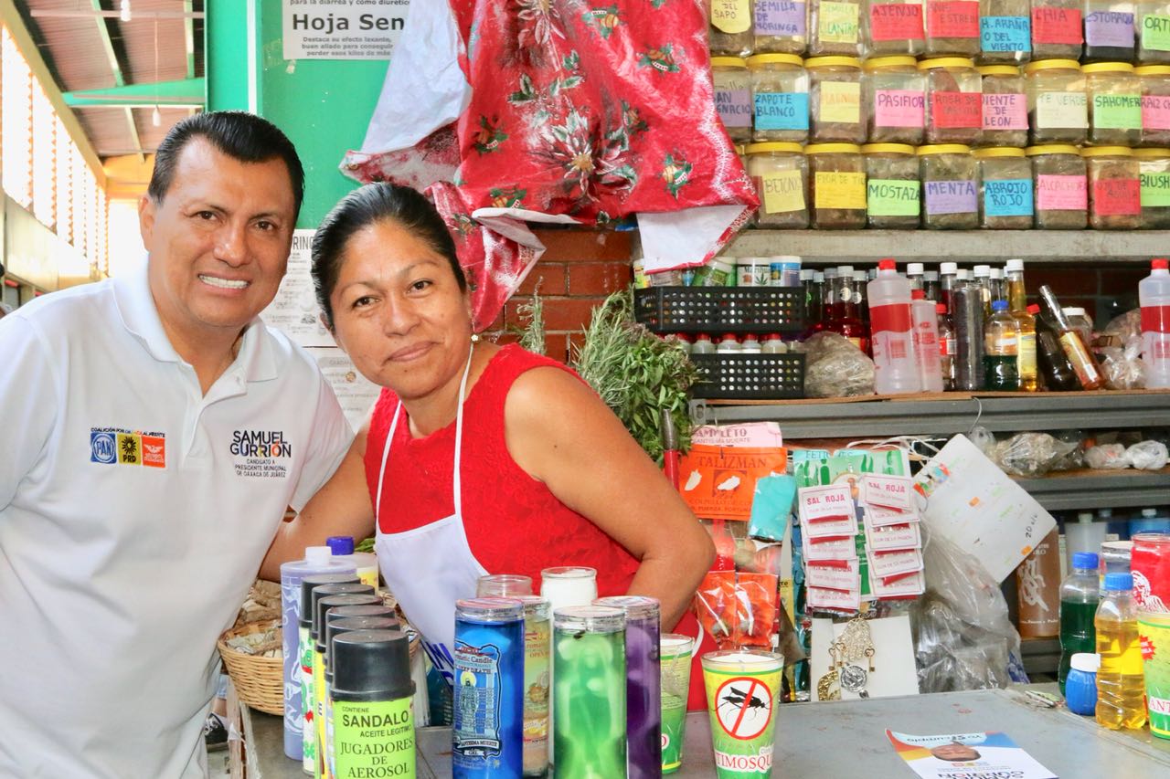 Realizaremos obra pública de calidad en Oaxaca de Juárez, asegura Samuel Gurrión