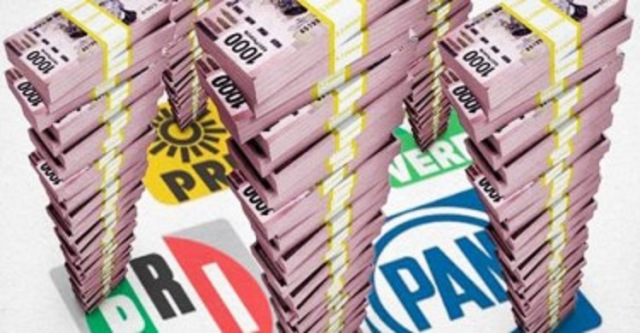 Diez partidos políticos que hay en Oaxaca se repartirán bolsa de 75.6 mdp en 5 meses 