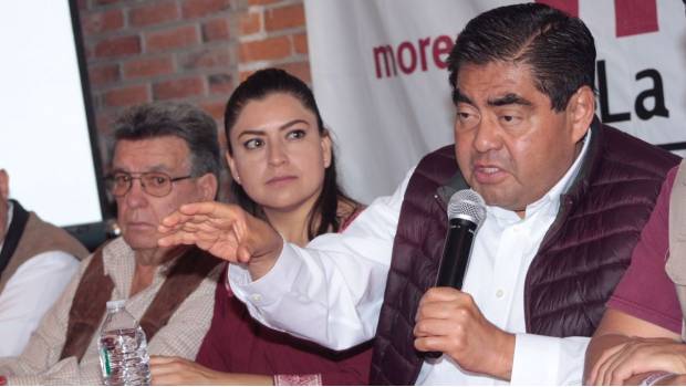 Confirma Miguel Barbosa suspensión de marcha contra supuesto fraude