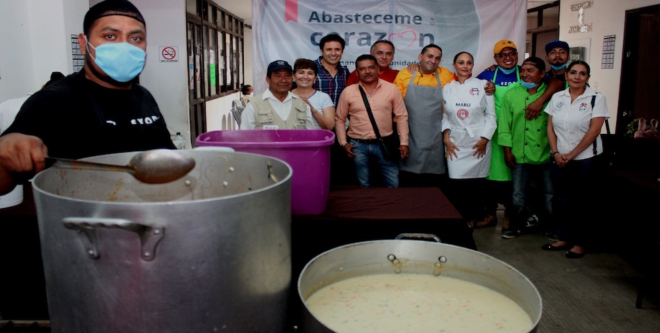“Abastéceme de Corazón, cocinando oportunidades”, apoyo para personas en estado de vulnerabilidad