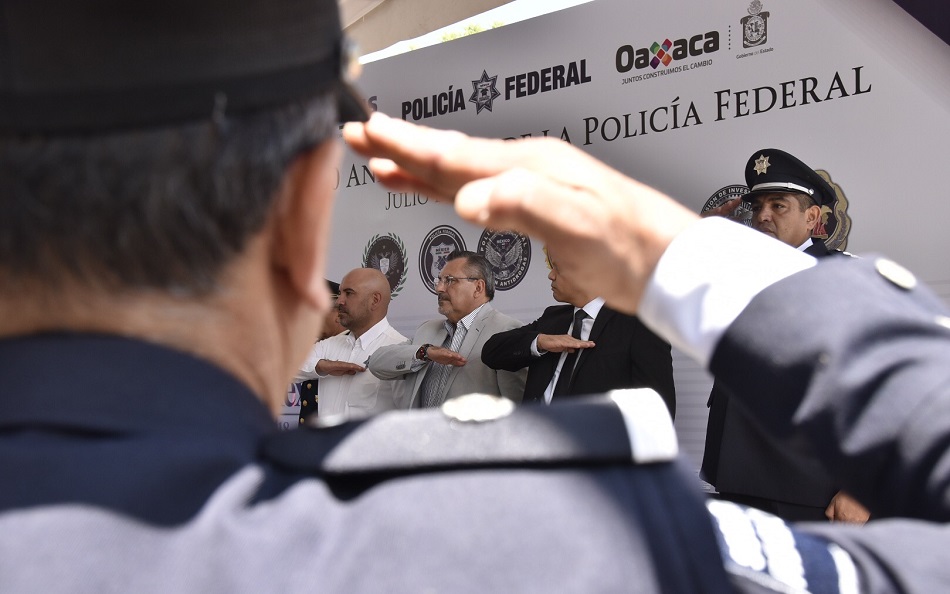 Reconoce Hernández Fraguas labor de la Policía Federal en Oaxaca