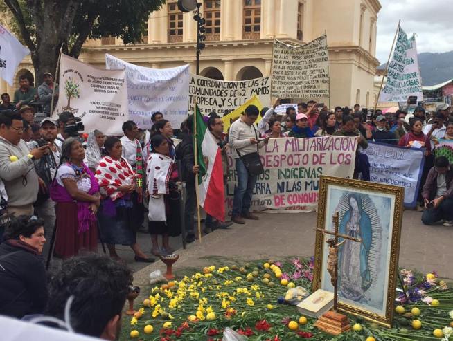 De los 15 defensores de derechos humanos asesinados en 2017, 13 eran indígenas que defendían su territorio
