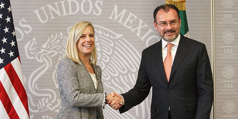 Videgaray y Nielsen dialogarán en Guatemala sobre migrantes