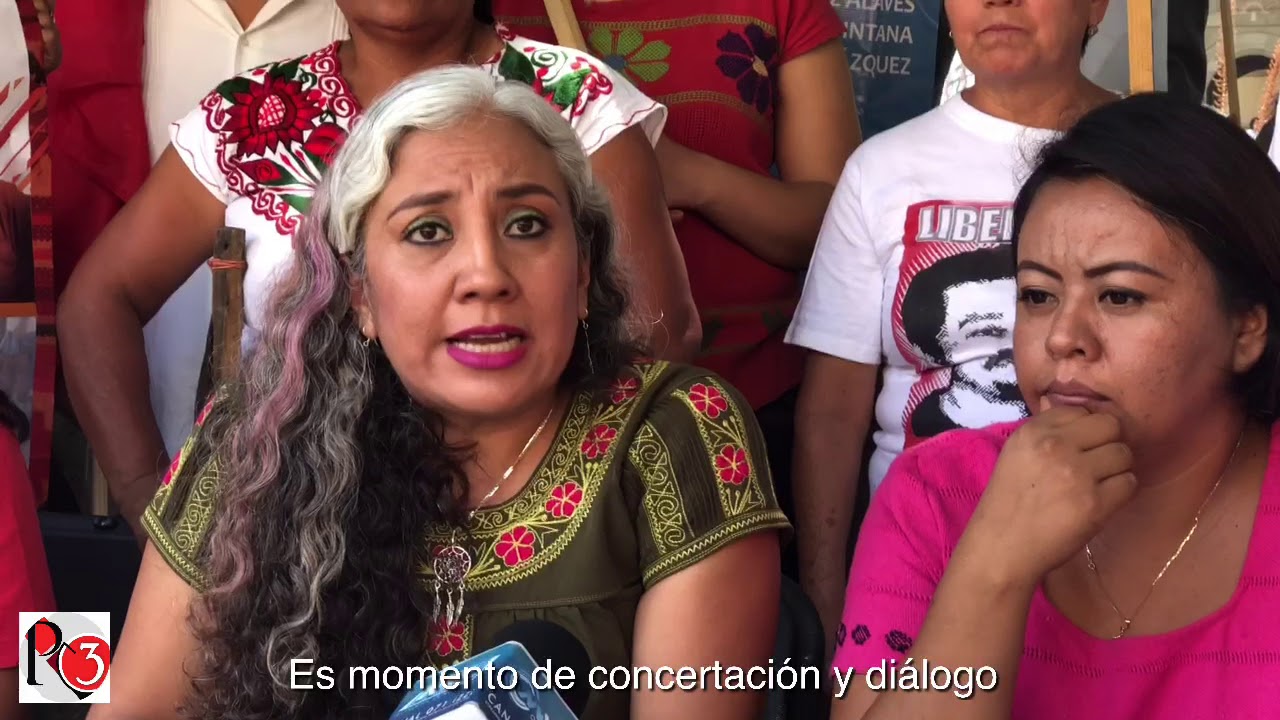 Exigen justicia para 33 defensores presos en Oaxaca; confían en conseguirla con @lopezobrador