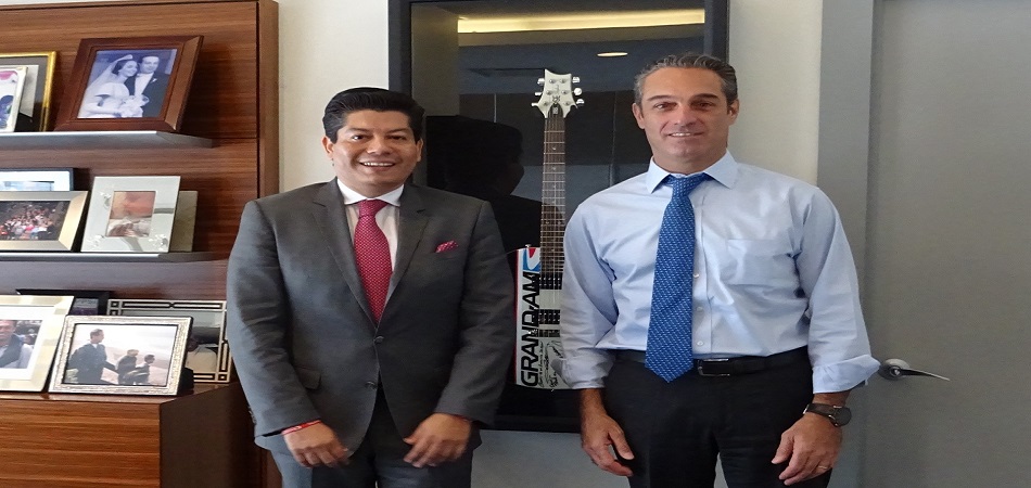 Slim Domit y Calvo Ziga, analizan proyectos sustentables para Oaxaca,