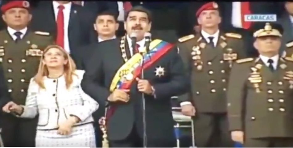 Con drones, habría atentado contra Maduro