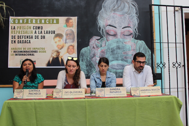 Front Line Defenders urge liberación inmediata de defensores de derechos humanos criminalizados durante el sexenio