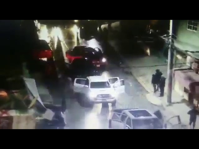 Convoy con 35 hombres armados recorre con toda tranquilidad las calles de Naucalpan (Video)