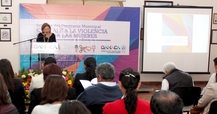 Presenta Bárbara García Chávez resultados del programa “Córtale a la Violencia contra las mujeres”