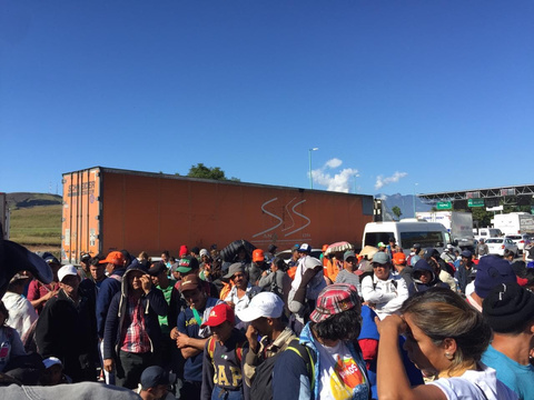 Caravana Migrante denuncia abandonó y agresiones de parte de las autoridades de Jalisco