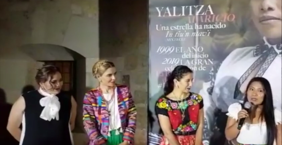 @YalitzaAparicio regresó a #Oaxaca por la puerta grande