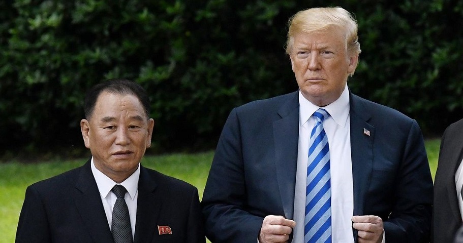 Trump se reúne en la Casa Blanca con la mano derecha de Kim Jong Un