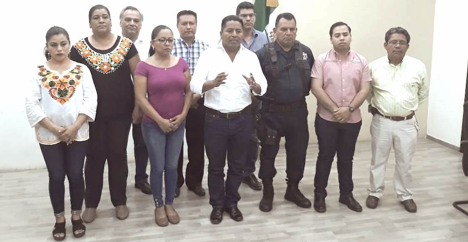 Pronunciamiento del edil de Tuxtepec ante inseguridad en la ciudad