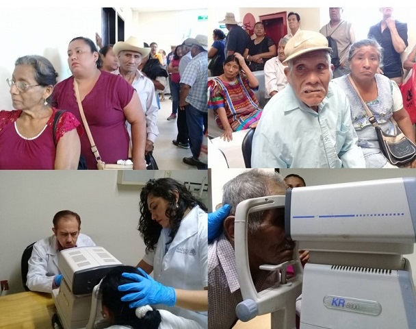 Inicia DIF Tuxtepec valoración para cirugías visuales que realizarán médicos extranjeros