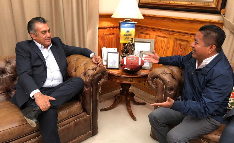 Dávila y el Bronco por un Tratado comercial entre Tuxtepec y Nuevo León