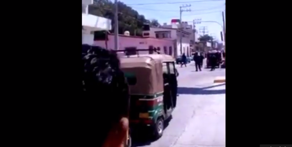 Balacera en #Juchitán dejó un herido