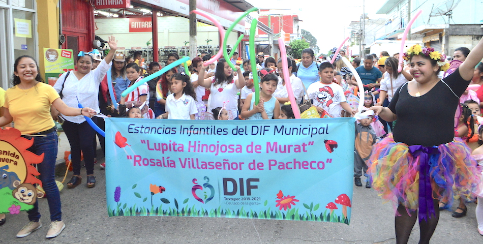 Muestran Estancias Infantiles DIF alegría por inicio de la #Primavera