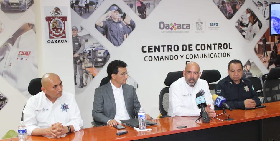 Por elecciones en agencias municipales de la capital, fuerte operativo de seguridad