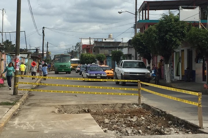 Dávila al rescate de calles y avenidas de Tuxtepec