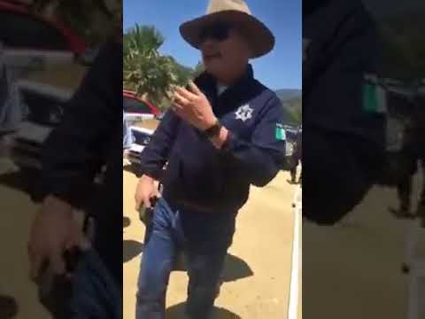 Retienen al Comisionado de la Policía Estatal en Juquila porque «ya están hasta la madre» del estado de sitio de Yaitepec