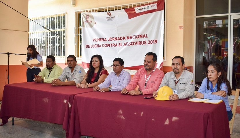 Arranca Jornada Nacional de Lucha contra la Arbovirosis, en Juchitán