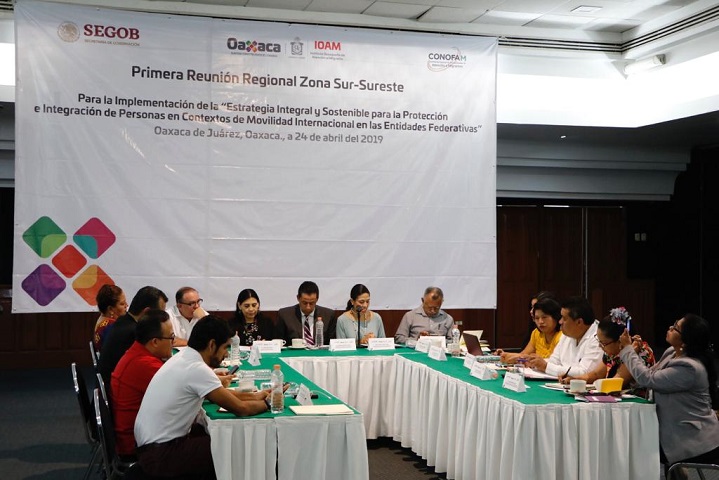 Participa el Ayuntamiento de Juchitán en Reunión Regional, sobre asuntos migratorios