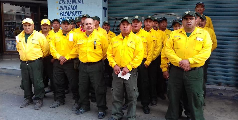 Combatientes del Estado de México se suman en el control de incendios de #Chimalapas