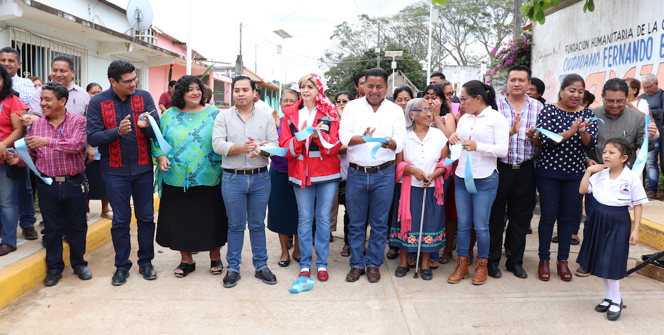Dávila aplica más de 9 millones y medio en beneficio de los tuxtepecanos