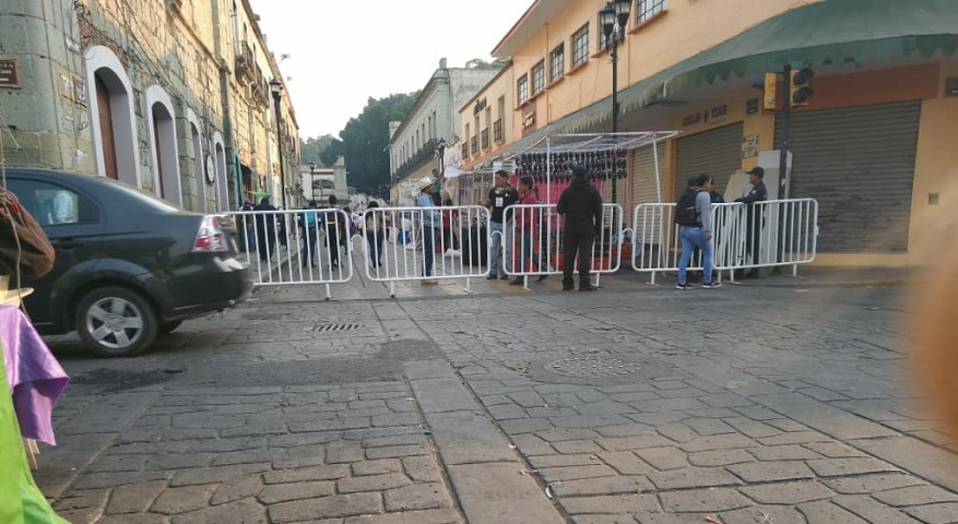 Graciosa concesión de ambulantes a la ciudad de Oaxaca; regalan cinco días sin puestos ilegales por festejos