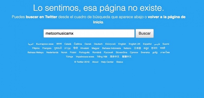 Me Too Músicos Mexicanos vuelve a Twitter; acusa intento de censura