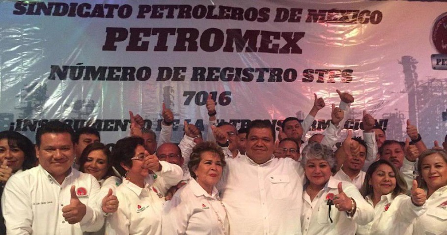 Otorgan registro al nuevo Sindicato Petrolero de México y con ello inicia el derrumbe del emporio de Romero Deschamps