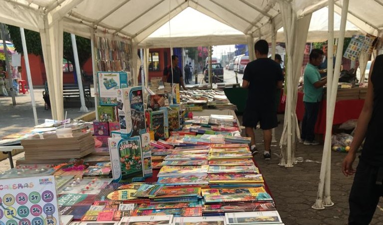 Gobierno de Tuxtepec y “El Flamenco” inauguraron la “Primera  Feria del Juego y la Lectura”