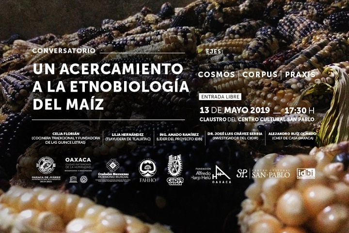 Abordarán en conversatorio relevancia del maíz en la cultura gastronómica oaxaqueña
