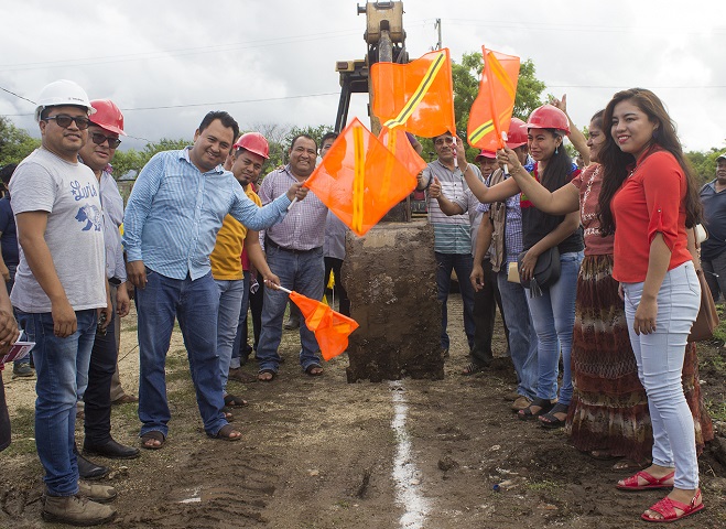 Emilio Montero y concejales dan banderazo a tres obras, con inversión de más de 2 millones de pesos