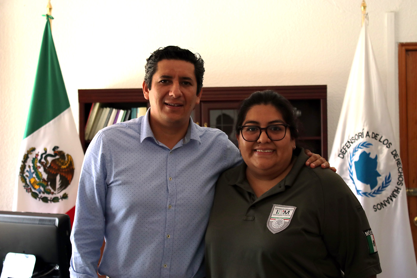 Acuerda Defensoría de Oaxaca e INM capacitación  para oficiales de la infancia y agentes migratorios