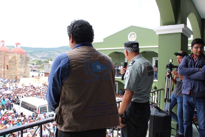 A la FGR, los retenidos de Ocotepec; Segego se abstuvo de negociar impunidad para autoridades; DHHPO entró al quite