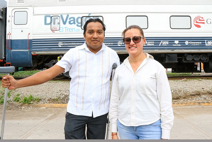 Invita el DIF Municipal a aprovechar los servicios del Doctor Vagón, en Juchitán