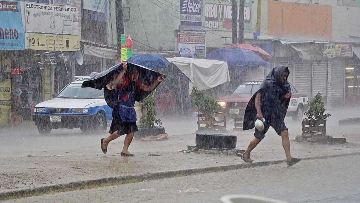 LLuvias muy fuertes y tormentas eléctricas reinarán en Oaxaca