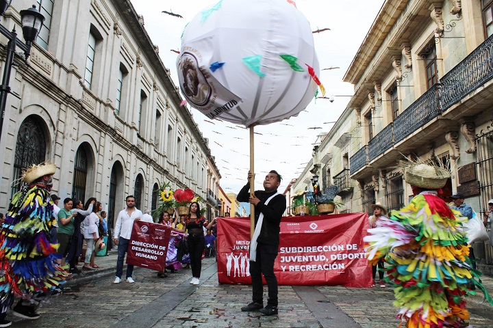 Inician en Oaxaca de Juárez actividades de “Agosto, Mes de la Juventud”