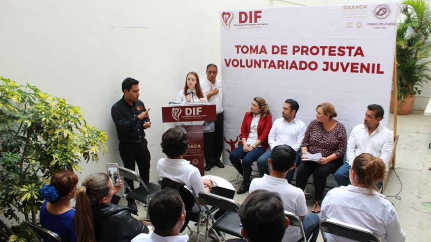 Cuenta Oaxaca de Juárez con primer Voluntariado Juvenil Municipal