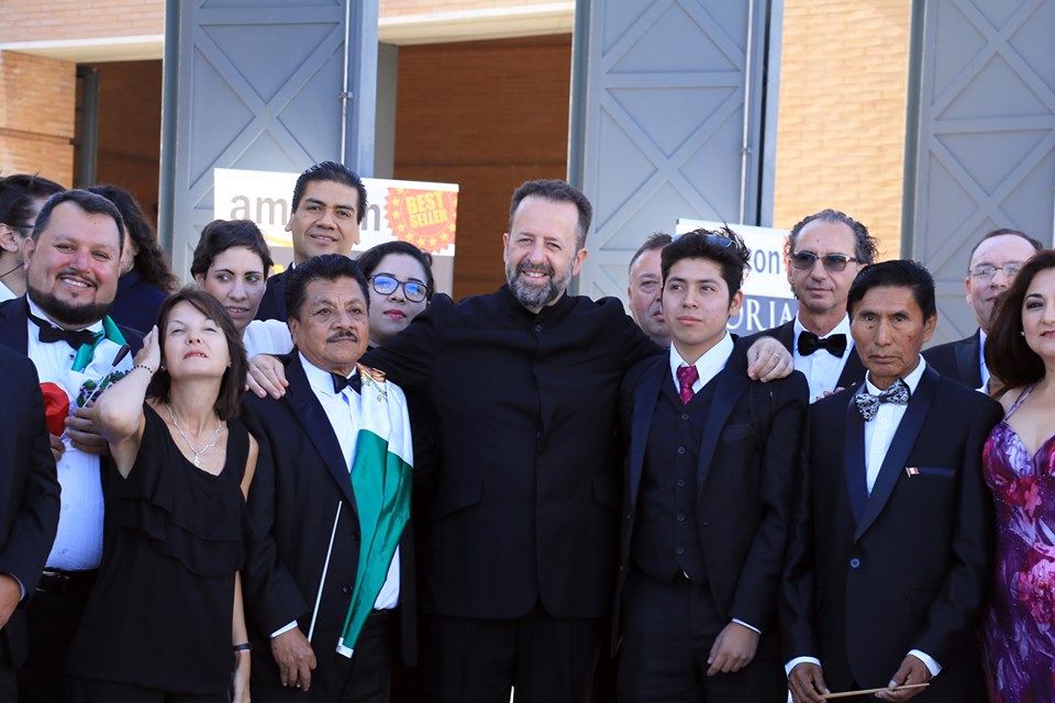 Florencio Gómez, el músico mixteco que fue a la Cumbre Mundial de Directores de Orquesta en España