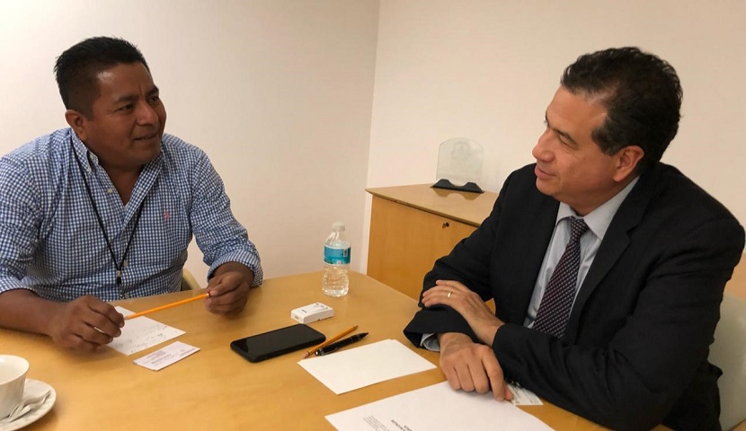 Dávila se reúne con el Subsecretario de Seguridad Pública Federal