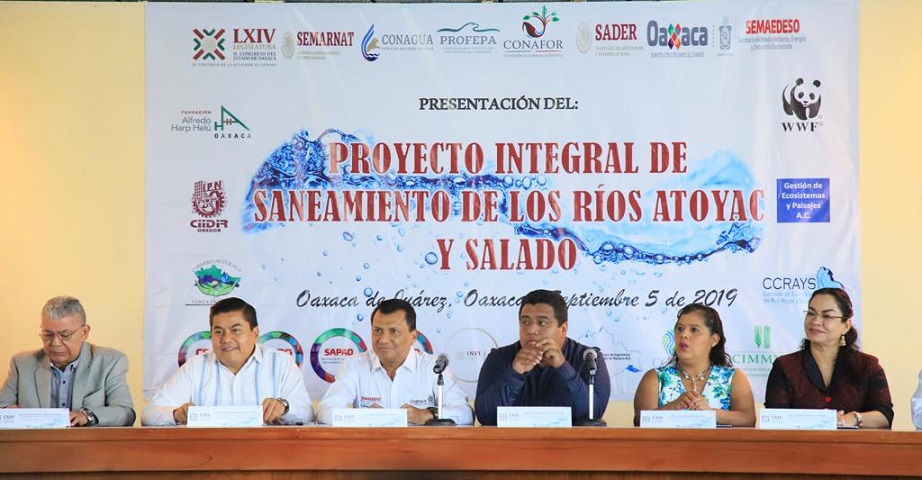 Participa SEMAEDESO en Proyecto Integral de Saneamiento de los Ríos Atoyac y Salado