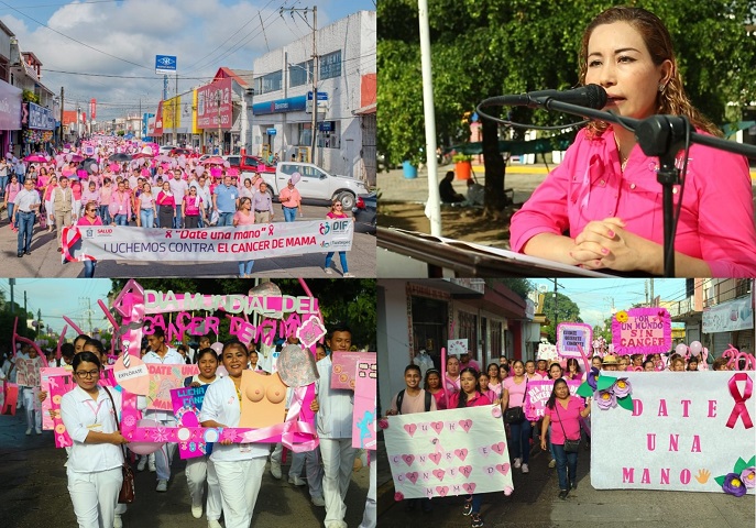 María Luisa Vallejo fortalece junto a decenas de mujeres lucha contra el cáncer de mama