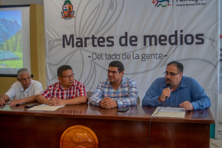 Modernización del Alumbrado Público de Tuxtepec presenta 86% de avance